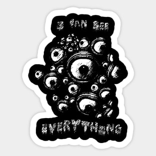 I can see everything Sticker